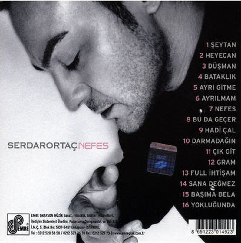 Serdar Ortaç - Nefes (CD) - Discogs image 2