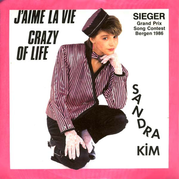 Sandra Kim - Crazy Of Life / J'Aime La Vie (7")