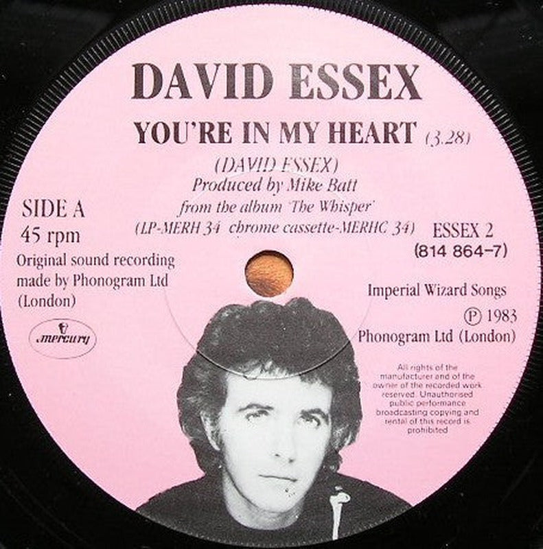 David Essex - You're In My Heart (7") - Discogs image 3