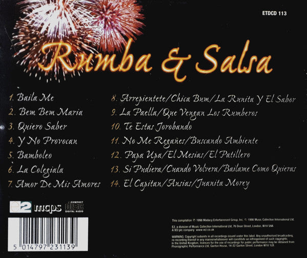 Various - Rumba & Salsa (A Cocktail of 14 Hot & Spicy Sounds) (CD) - Discogs image 5