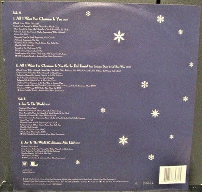 Mariah Carey - All I Want For Christmas Is You (10") - Discogs image 4