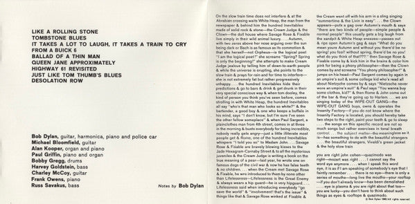 Bob Dylan - Highway 61 Revisited (CD) - Discogs image 3
