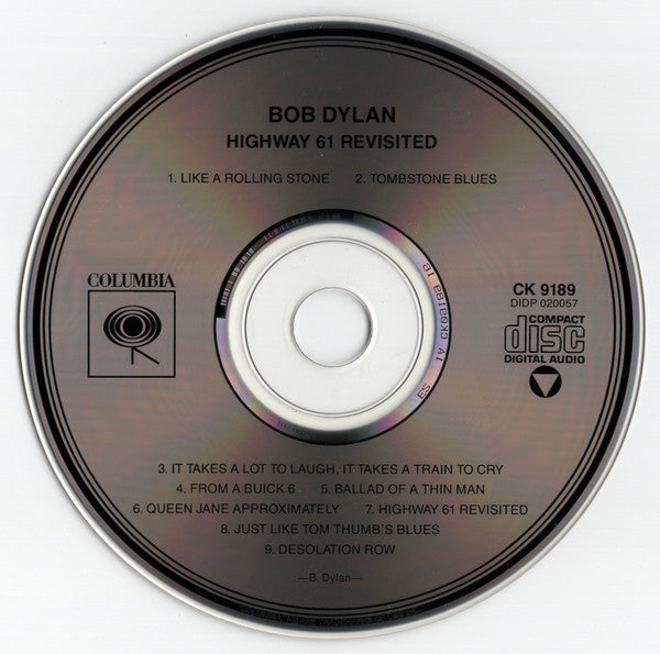 Bob Dylan - Highway 61 Revisited (CD) - Discogs image 5