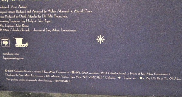 Mariah Carey - All I Want For Christmas Is You (10") - Discogs image 5