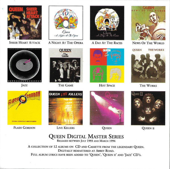 Queen - Greatest Hits (CD) - Discogs image 6