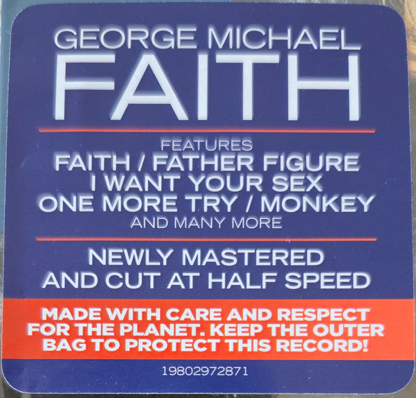 George Michael - Faith (LP) - Discogs image 3