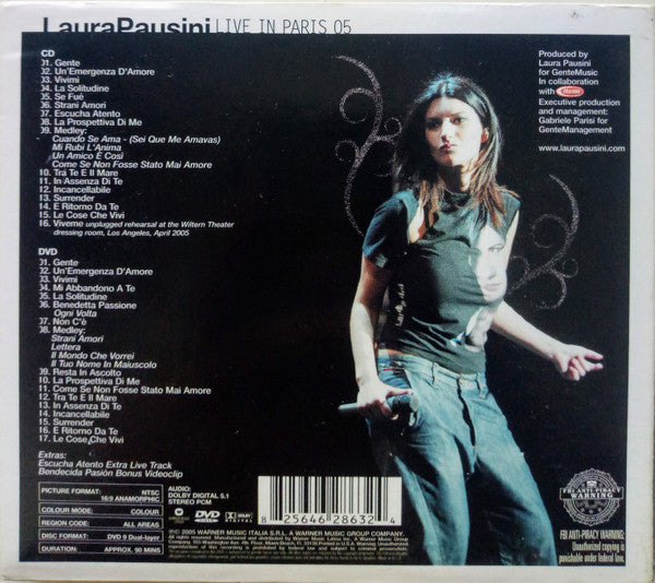 Laura Pausini - Live In Paris 05 (CD) - Discogs image 2