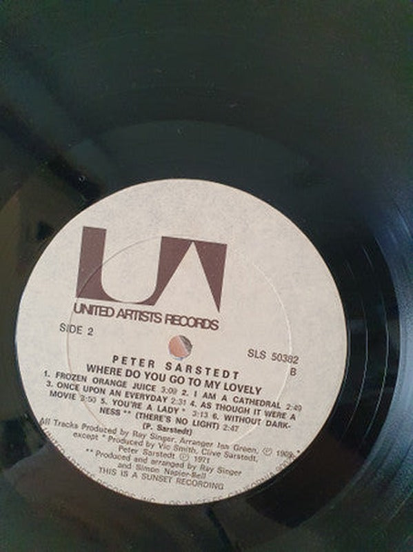 Peter Sarstedt - Where Do You Go To My Lovely (LP) - Discogs image 3