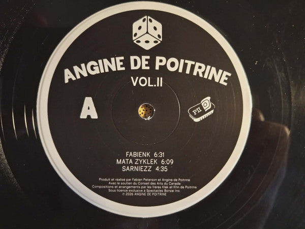Angine De Poitrine - Vol. II (LP) - Discogs image 4