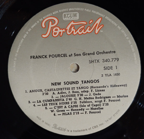 Franck Pourcel Et Son Grand Orchestre - New Sound Tangos (LP) - Discogs image 3