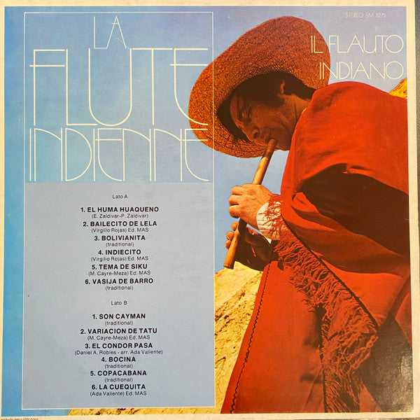 Los Indios - Il Flauto Indiano (LP) - Discogs image 2