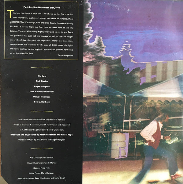 Supertramp - Paris (2xLP) - Discogs image 2