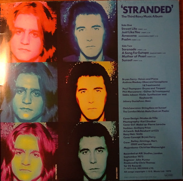 Roxy Music - Stranded (LP) - Discogs image 3