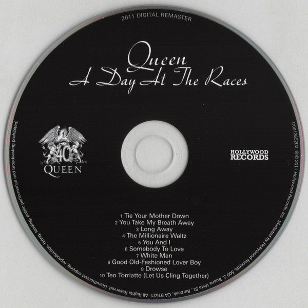 Queen - A Day At The Races (CD) - Discogs image 3