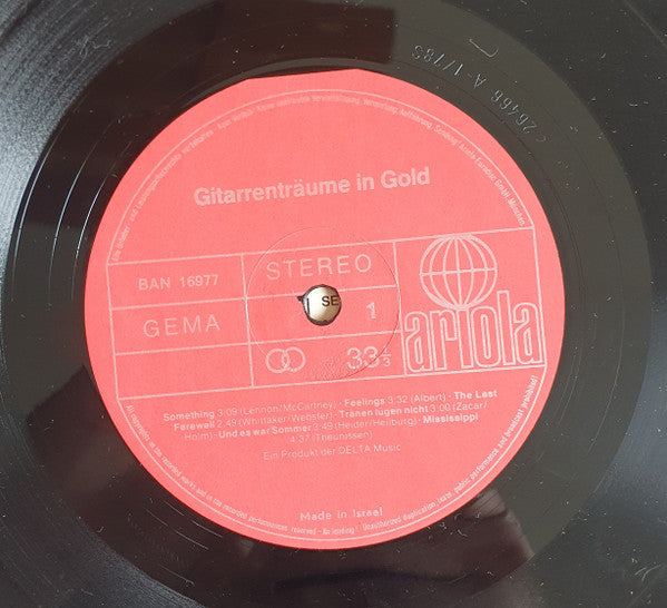 Unknown Artist - Gitarrenträume In Gold (LP) - Discogs image 4