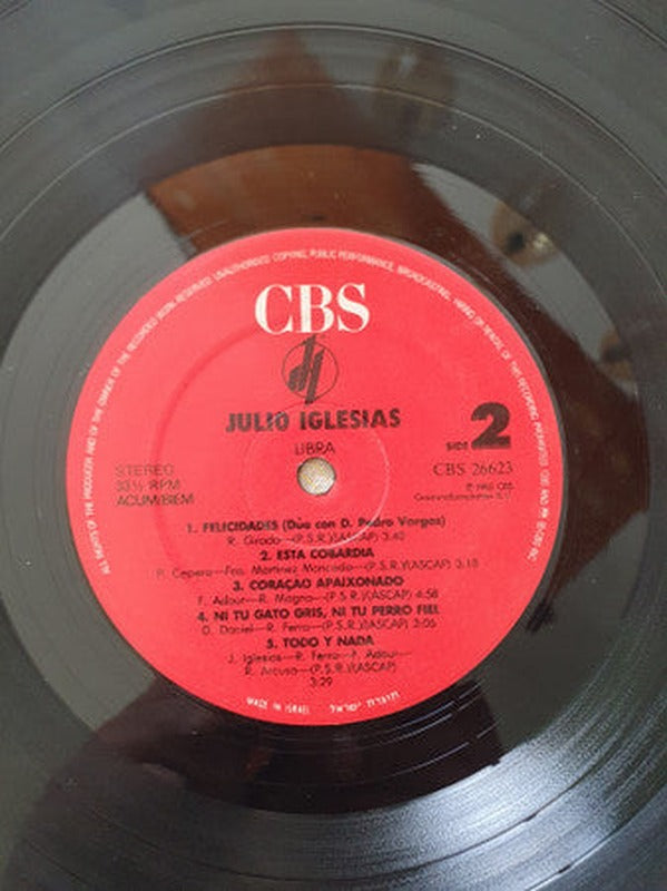 Julio Iglesias - Libra (LP)