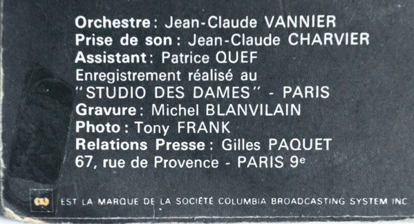 Mike Brant - À Corps Perdu (7") - Discogs image 6