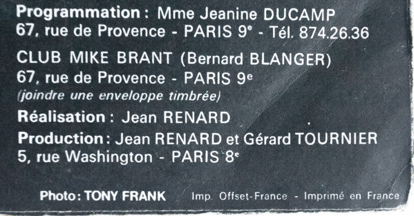 Mike Brant - À Corps Perdu (7") - Discogs image 7