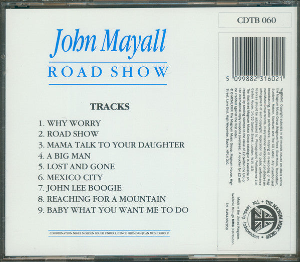 John Mayall - Road Show (CD) - Discogs image 3