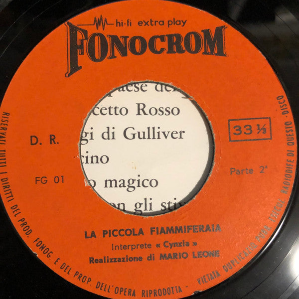 Cynzia - La Piccola Fiammiferaia (7") - Discogs image 4