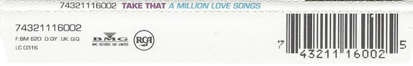 Take That - A Million Love Songs - The Love Songs E.P. (CD) - Discogs image 4