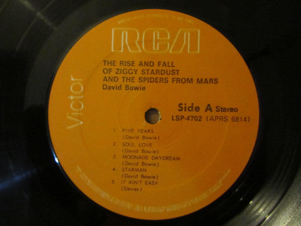 David Bowie - The Rise And Fall Of Ziggy Stardust And The Spiders From Mars (LP) - Discogs image 3