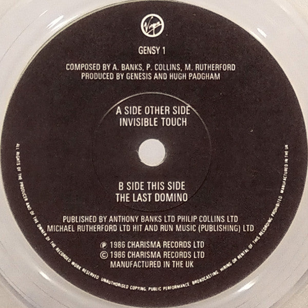 Genesis - Invisible Touch (7") - Discogs image 4