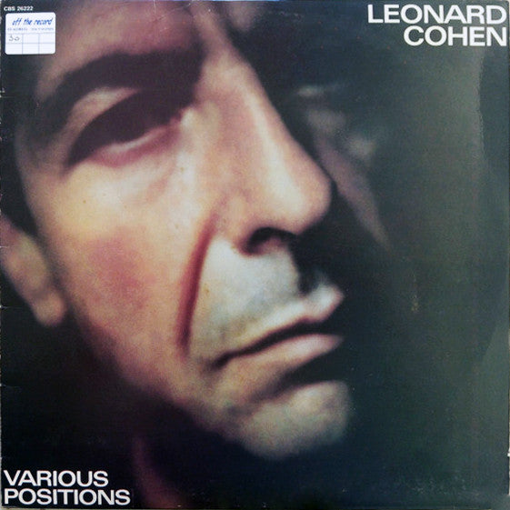 Leonard Cohen - Various Positions (LP)