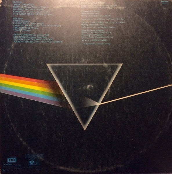 Pink Floyd - The Dark Side Of The Moon (LP) - Discogs image 2