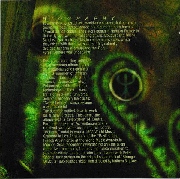 Deep Forest - Essence Of The Forest (CD) - Discogs image 7