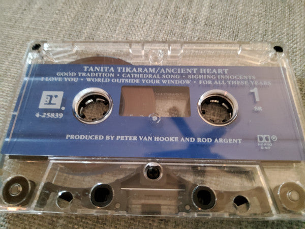 Tanita Tikaram - Ancient Heart (Cassette) - Discogs image 4
