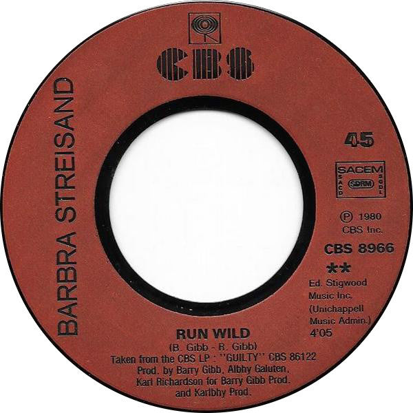 Barbra Streisand - Woman In Love (7") - Discogs image 4