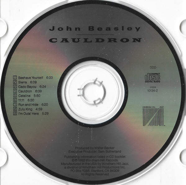 John Beasley - Cauldron (CD) - Discogs image 7