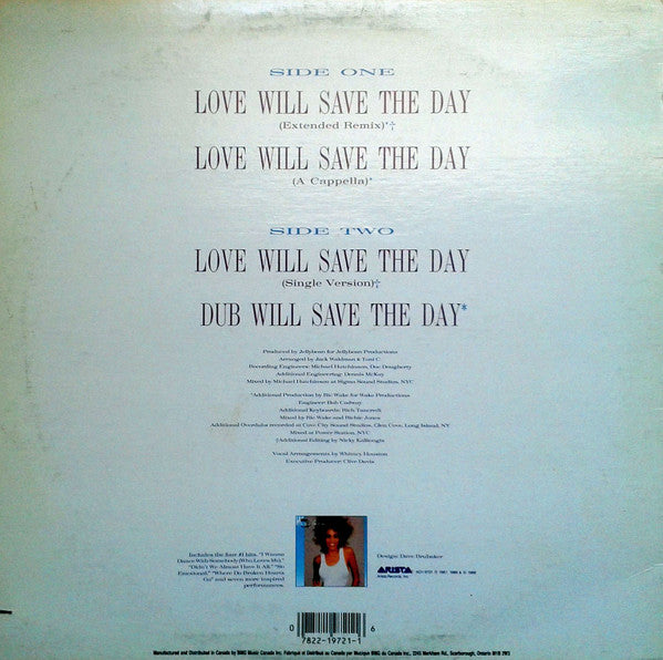 Whitney Houston - Love Will Save The Day (12") - Discogs image 2