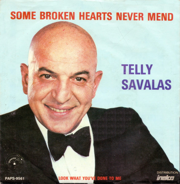 Telly Savalas - Some Broken Hearts Never Mend (7") - Discogs image 2