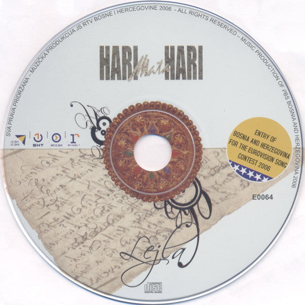 Hari Mata Hari - Lejla (CD) - Discogs image 3