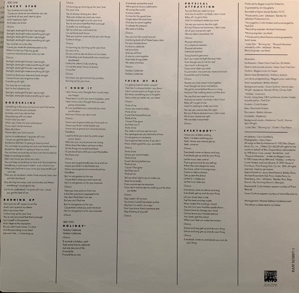 Madonna - Madonna (LP) - Discogs image 6