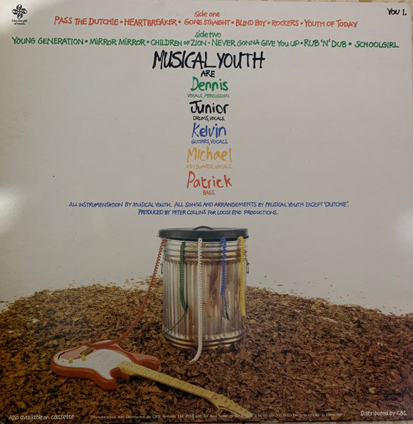 Musical Youth - The Youth Of Today (LP) - Discogs image 2