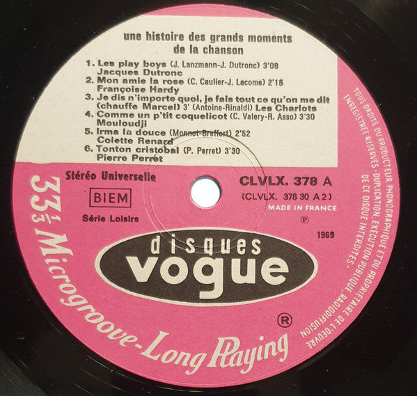 Various - Une Histoire Des Grands Moments De La Chanson (2xLP) - Discogs image 7