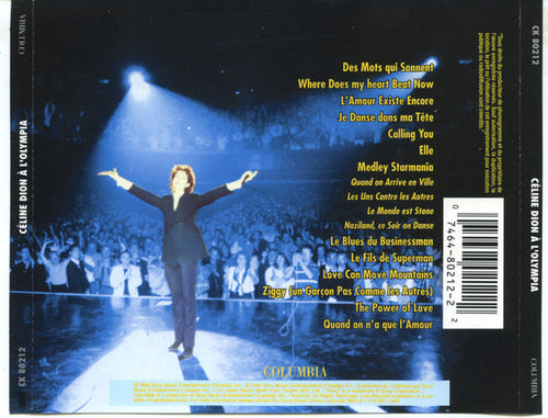 Céline Dion - À L'Olympia (CD) - Discogs image 2
