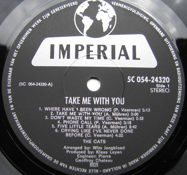 Cats, The - Take Me With You (LP) - Discogs image 5