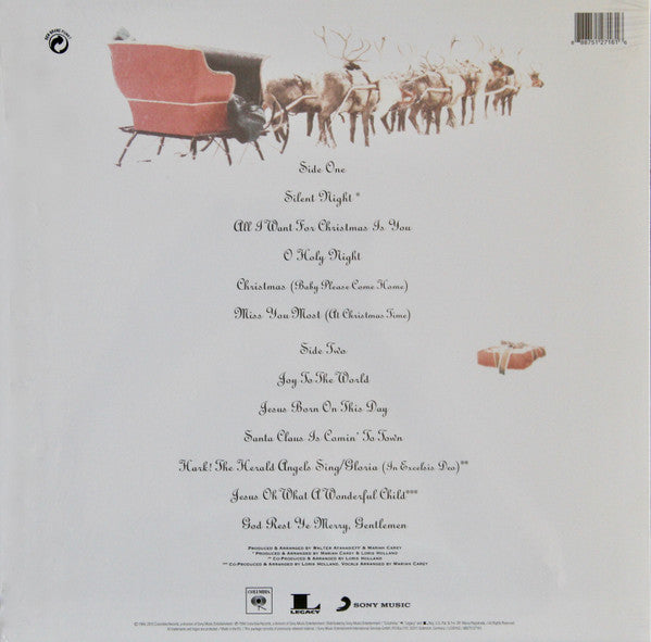 Mariah Carey - Merry Christmas (LP) - Discogs image 2