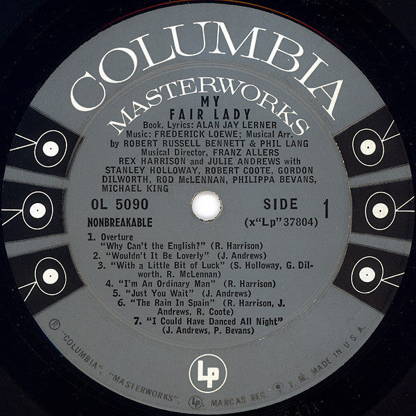 Rex Harrison, Julie Andrews - My Fair Lady (LP) - Discogs image 3