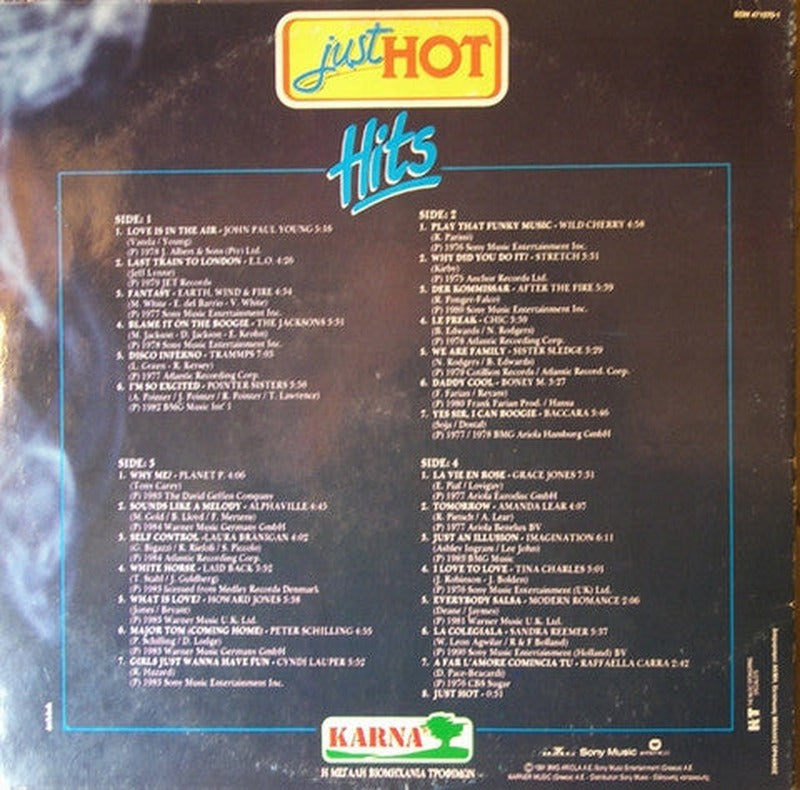Various - Just Hot Hits (2xLP) - Discogs image 2