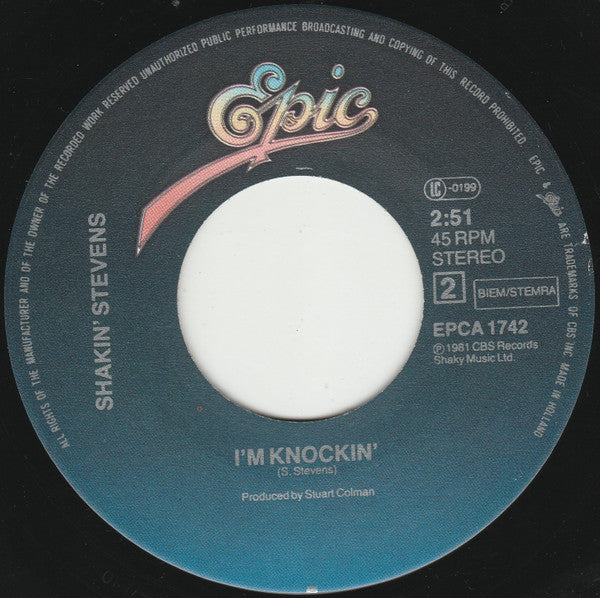Shakin' Stevens - Oh Julie (7") - Discogs image 4