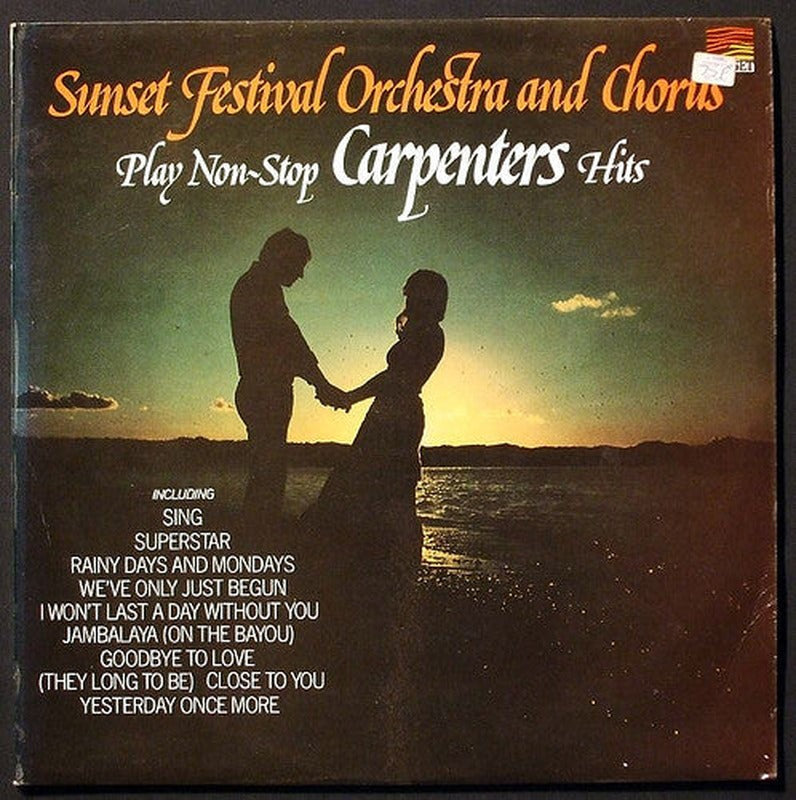 Sunset Festival Orchestra, The - Play Non-Stop Carpenters Hits (LP)