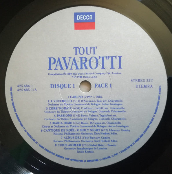 Tout Pavarotti - Discogs image 2