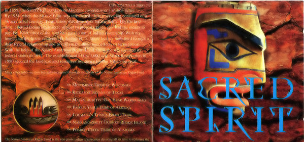 Sacred Spirit - Chants And Dances Of The Native Americans (CD) - Discogs image 2