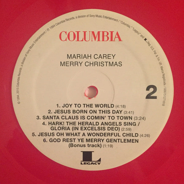 Mariah Carey - Merry Christmas (LP) - Discogs image 4