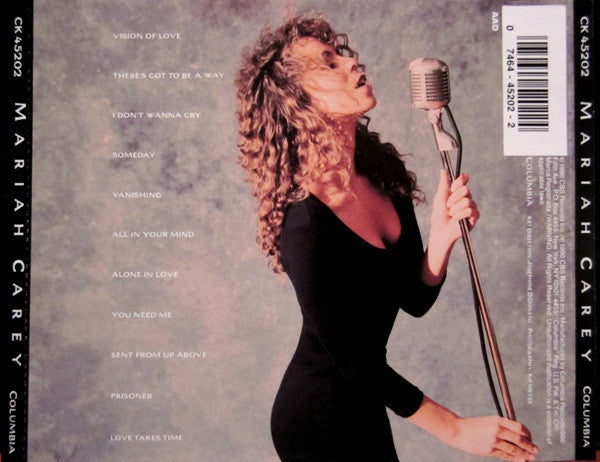 Mariah Carey - Mariah Carey (CD) - Discogs image 2